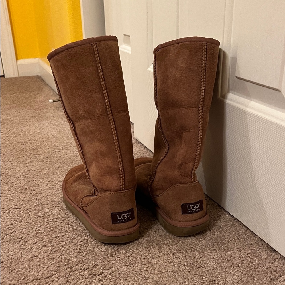 UGG Chestnut Suede Boots